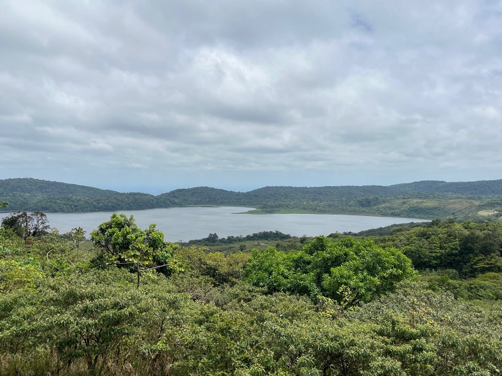 Lago cote, a heart shaped lake
